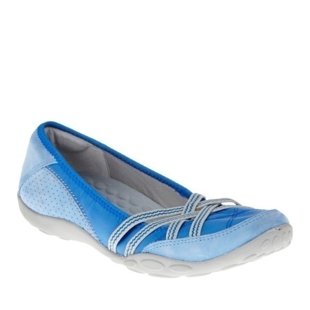 CLARKS Women's Haley Toucan Slip On Shoes, blue, size 7 1/2